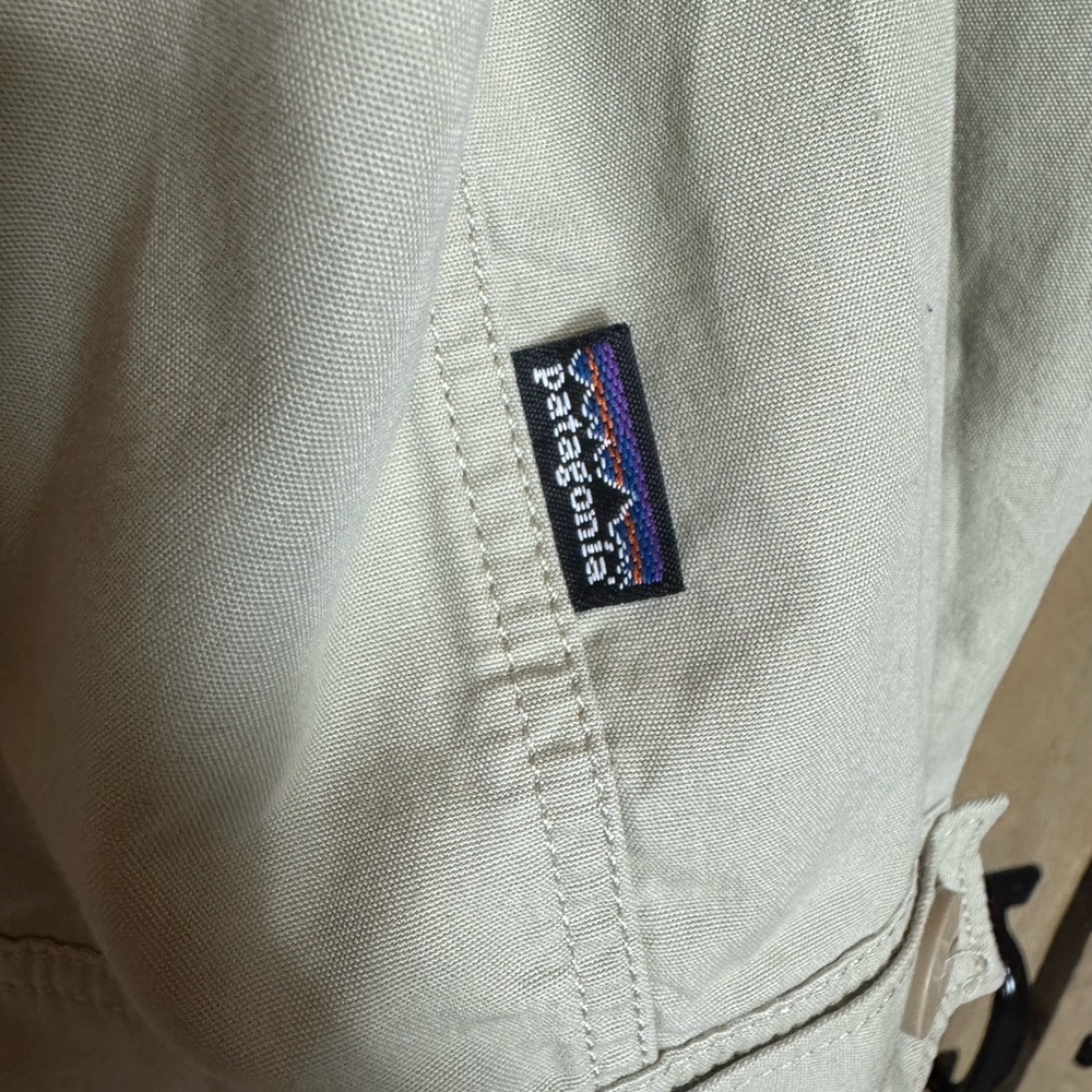 Patagonia Generalist khaki jacket 100% organic cotton Size XXL - Picture 8 of 13